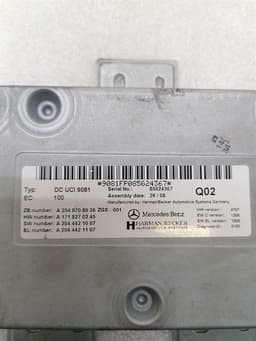MERCEDES-BENZ Mercedes CLS W219 electronic module A2048708026 control unit multimedia interface — thumbnail 6