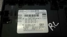 MERCEDES-BENZ Mercedes S-Class W221 RLH door module A2219006504 door rear left control unit — thumbnail 2