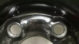 MERCEDES-BENZ Mercedes W216 W221 Spare Wheel A2214000202 Notrad Reserve 4.5Bx19H2 ET35 5x112 — thumbnail 10