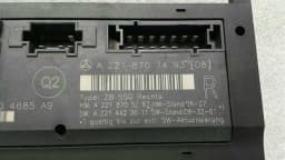 MERCEDES-BENZ Mercedes S W221 Front Right Seat Module A2218707493 Seat Right Control Unit — thumbnail 6