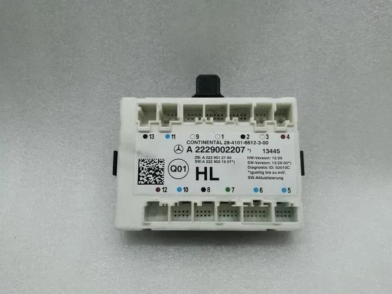 MERCEDES-BENZ Mercedes S-Class W222 RLH Door Module A2229002207 Door Control Unit Rear Left