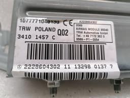 MERCEDES-BENZ Mercedes S-Class W222 Left Module A2228604302 Module Left — thumbnail 10