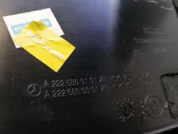 MERCEDES-BENZ Mercedes S-class W222 Designo Leather Glovebox A2226800391 Right Handlebar RHD 8R85 — thumbnail 5