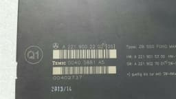 MERCEDES-BENZ Mercedes S-Class W221 Rear Seat Module A2219002202 Seat Rear Control Unit. — thumbnail 5