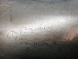 MERCEDES-BENZ Mercedes CLK W209 DPF Catalytic Converter A2034900736 Catalyst DPF RHD — thumbnail 8