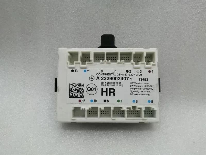 MERCEDES-BENZ Mercedes S-Class W222 RRH Door Module A2229002407 Door Control Unit Rear Right
