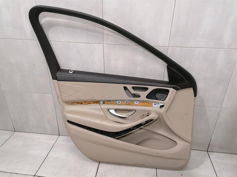 MERCEDES-BENZ Mercedes W222 Door Card Front A2227207900 Right Hand Drive RHD 8R01 Designo Leather
