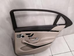 MERCEDES-BENZ Mercedes S W222 door card rear set A2228100120 door panel Designo roller blind 8R23 — thumbnail 4