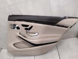 MERCEDES-BENZ Mercedes S W222 door card rear set A2228100120 door panel Designo roller blind 8R23 — thumbnail 9
