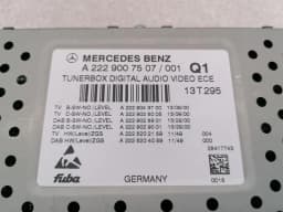 MERCEDES-BENZ Mercedes S-Class W222 TUNER Electronic Module A2229007507 CONTROL UNIT TV TUNER — thumbnail 4
