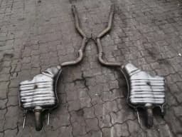 MERCEDES-BENZ Mercedes S-class W221 exhaust silencer A2214900935 exhaust OM642 DIESEL V6 — thumbnail 1