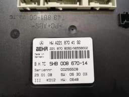 MERCEDES-BENZ Mercedes S-Class W221 Climate Control Module A2218704192 ECU A/C — thumbnail 3
