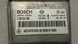 MERCEDES-BENZ Mercedes S-Class W221 Safety Module ECU A2218707626 Air Control Unit SRS — thumbnail 6