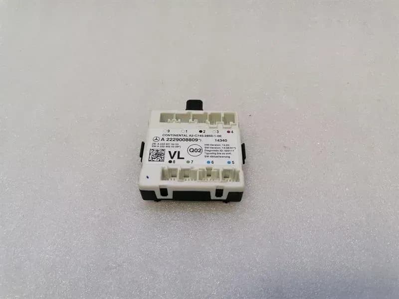 MERCEDES-BENZ Mercedes S-Class W222 FLH Door Module A2229008809 Door Control Unit