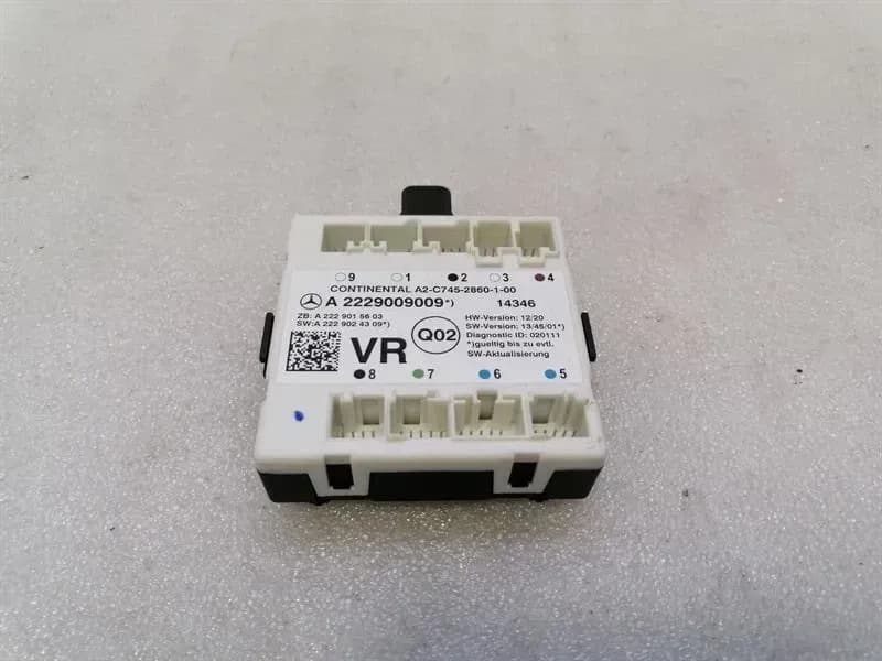 MERCEDES-BENZ Mercedes S-Class W222 Door Electronic Module A2229009009 Control Unit FRH RIGHT