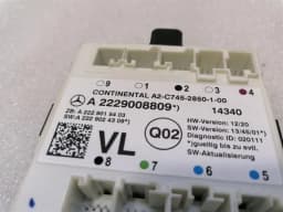 MERCEDES-BENZ Mercedes S-Class W222 FLH Door Module A2229008809 Door Control Unit — thumbnail 4