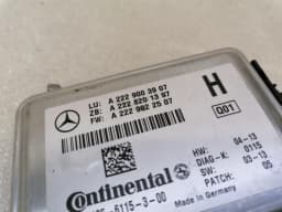 MERCEDES-BENZ Mercedes S-class W222 electronic module A2229003907 control unit camera — thumbnail 10