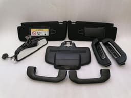 MERCEDES-BENZ Mercedes S-Class W222 Sun Viewfinder + Mirror Set A2228100210 Sun Bezel Black — thumbnail 1