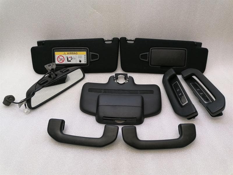 MERCEDES-BENZ Mercedes S-Class W222 Sun Viewfinder + Mirror Set A2228100210 Sun Bezel Black