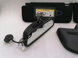 MERCEDES-BENZ Mercedes S-Class W222 Sun Viewfinder + Mirror Set A2228100210 Sun Bezel Black — thumbnail 2