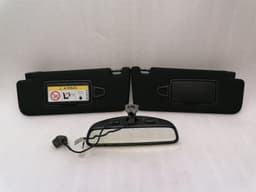 MERCEDES-BENZ Mercedes S-Class W222 Sun Viewfinder + Mirror Set A2228100210 Sun Bezel Black — thumbnail 5