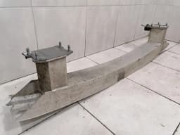 MERCEDES-BENZ Mercedes S-Class W222 Rear Bumper Beam A2226103500 Rear Bumper Carrier — thumbnail 9