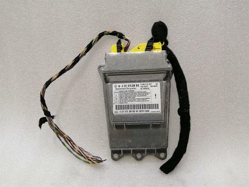 MERCEDES-BENZ Mercedes S-Class W221 Safety Module ECU A2218702993 Air Control Unit SRS