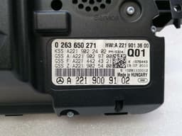 MERCEDES-BENZ Mercedes S-Class W221 RHD Instrument Cluster A2219009102 Speedometer RHD MOPF — thumbnail 6