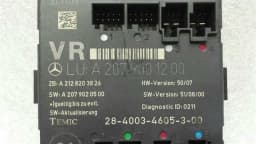 MERCEDES-BENZ Mercedes E Class W207 C207 Left Door Module A2079001100 Door Control Unit Left — thumbnail 5