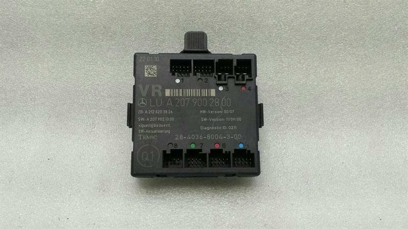 MERCEDES-BENZ Mercedes E Class W207 FRH Door Module A2079002800 Door Control Unit