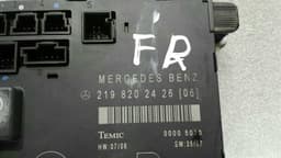 MERCEDES-BENZ Mercedes CLS W219 front right door module A2198202426 door front RE control unit — thumbnail 2