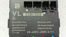 MERCEDES-BENZ Mercedes E Class W207 C207 Left Door Module A2079001100 Door Control Unit Left — thumbnail 5