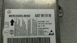 MERCEDES-BENZ Mercedes E Class W207 Safety Module ECU A2079010100 Air Control Unit SRS — thumbnail 2