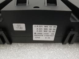 MERCEDES-BENZ Mercedes S-Class W221 Auto Climate Control A2219055200 Climate Control Panel A/C — thumbnail 7