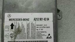 MERCEDES-BENZ Mercedes E Class W212 Safety Module ECU A2129014204 Air Control Unit SRS — thumbnail 5