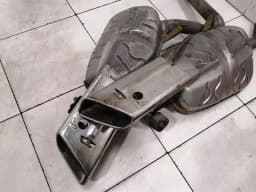 MERCEDES-BENZ Mercedes CLS350 CDI W219 exhaust silencer A2194903421 exhaust mop diesel — thumbnail 6