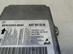 MERCEDES-BENZ Mercedes E Class W207 Safety Module ECU A2079010300 Air Control Unit SRS — thumbnail 6