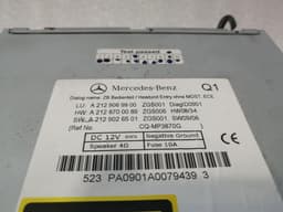 MERCEDES-BENZ Mercedes E Class W207 CD player A2129069900 audio system controller — thumbnail 10
