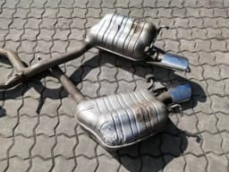 MERCEDES-BENZ Mercedes E350 AMG PACK DIESEL W207 exhaust silencer A2074906121 exhaust OM642 V6 — thumbnail 9
