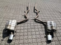 MERCEDES-BENZ Mercedes E350 AMG PACK DIESEL W207 exhaust silencer A2074906121 exhaust OM642 V6 — thumbnail 1