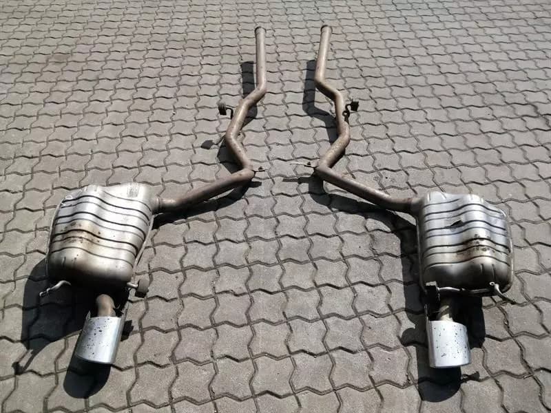 MERCEDES-BENZ Mercedes E350 AMG PACK DIESEL W207 exhaust silencer A2074906121 exhaust OM642 V6