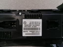 MERCEDES-BENZ Mercedes E Class W207 Car Climate Control A2129002814 Air Conditioning Control Panel A/C — thumbnail 6