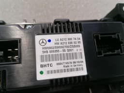 MERCEDES-BENZ Mercedes E Class W207 W212 Car Climate Control A2129007404 Climate Control Panel A/C — thumbnail 8