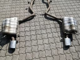 MERCEDES-BENZ Mercedes E350 AMG PACK DIESEL W207 exhaust silencer A2074906121 exhaust OM642 V6 — thumbnail 4