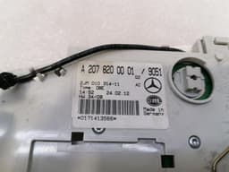 MERCEDES-BENZ Mercedes E W207 dome light A2078200001 interior light interior light convertible — thumbnail 6