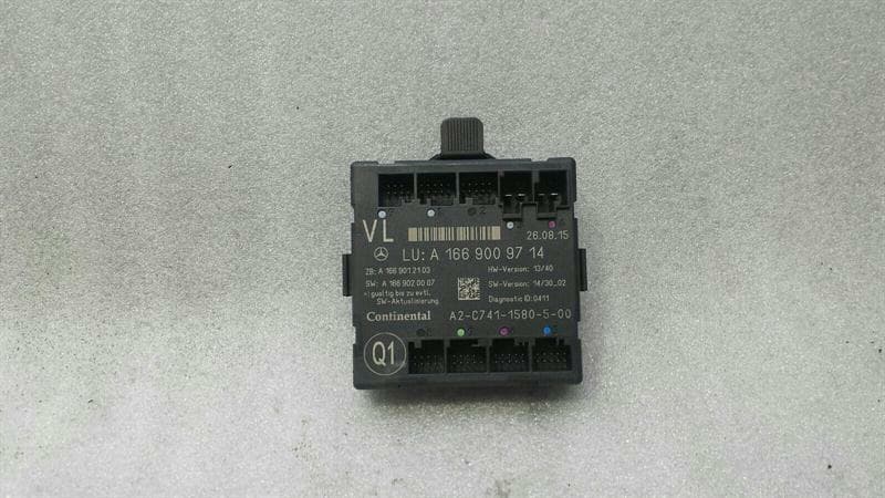 MERCEDES-BENZ Mercedes GL X166 front left door module A1669009714 door control unit front left