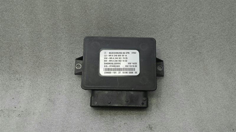 Mercedes GL X166 Park Brake Module A2469003014 Parking Brake Control Unit