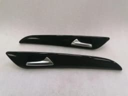 MERCEDES-BENZ Mercedes GL X166 rear door veneer A1667301622 door wood strip rear set — thumbnail 1