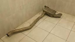 MERCEDES-BENZ Mercedes GL X166 exhaust silencer A1664901433 exhaust silencer OM642 V6 — thumbnail 6