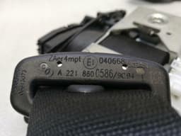 MERCEDES-BENZ Mercedes S W221 front seat belt set A2218600686 seat belt belt front set — thumbnail 6